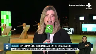 Confira a entrada dos candidatos ao governo de São Paulo para o debate