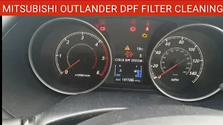 Mitsubishi Outlander DPF Cleaning Process. How to Fix Mitsubishi Outlander Diesel Particulate Filter