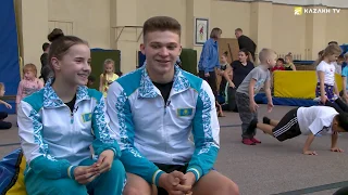 Амоскин и Долганюк - чемпионы мира по спортивной акробатике