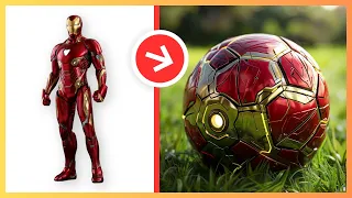 AVENGERS AS BALL VENGERS 🤩 ALL CHARACTERS ( MARVEL & DC ) 2024