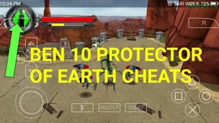 Ben 10 Protector of Earth Secreat Cheat Codes|By Gaming Point no.1|In Hindi