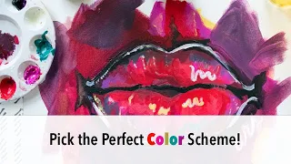 How To Pick The Perfect Color Scheme For Your Art! | Beginner Friendly | Art Tips