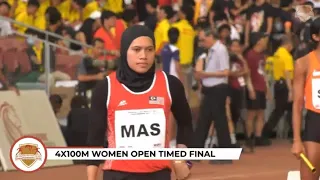 4x100m Women Open Timed Final | 83rd SINGAPORE OPEN Track And Field Championships 2023