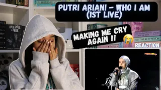 Putri Ariani - Who I am 1st LIVE | REACTION  (Indonesian culture and creativity 2024)