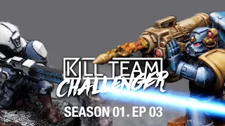 Kill Team: Challenger - Tau vs Ultramarines S01 E02 battle report.