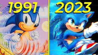 Evolution Of Sonic Games 1991-2023