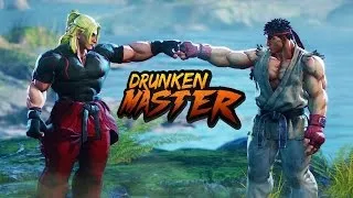 Drunk People Try to Retell Street Fighter 5's Bonkers Story Mode - Act 2