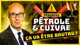 Prix du pétrole, du cuivre : ça va être brutal !