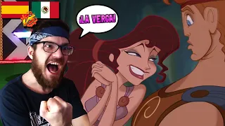 Comparación de Doblajes ➡️💪 HERCULES | Presentación de Megara