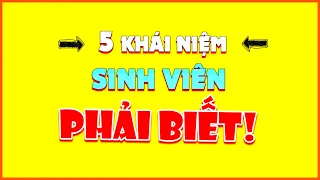 Top 5 Khái Niệm Tân Sinh Viên Cần Phải Biết Khi Vào Đại Học | Chuyện Đại Học #7 | SuperTeo