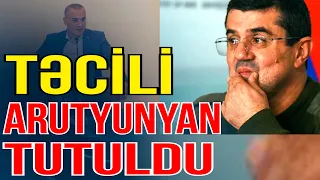 Təcili! Separatçıların keçmiş naziri Arutyunyan Laçın postunda tutuldu -Gündəm Masada- Media Turk TV