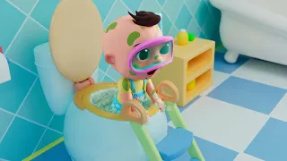 Don't Put Toys In The Potty! Bathroom Rules For Children | Kids Cartoons & Songs by Baby Berry