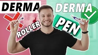 Derma Pen vs Derma Roller for Hair Regrowth! Pros and Cons