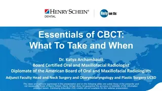 Essentials of CBCT: What Images to Capture and When