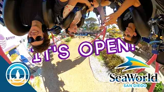 What's New at SeaWorld San Diego! | Tidal Twister is OPEN + Manta, Emperor, & More!