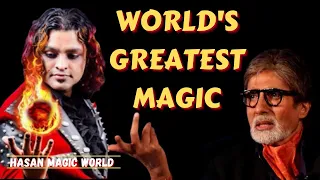 INDIA'S BEST MAGICIAN & ILLUSIONIST || HASAN KAMAAL RIZVI || WORLD'S GREATEST MAGIC ||