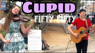 FIFTY FIFTY (피프티피프티) - 'Cupid' cover by Avelina Kushnir & Artur