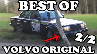 BEST OF VOLVO ORIGINAL RALLYING | Crashes & Action [2/2] HD