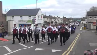 Killycoogan Accordion Band @ Ballymena District Boys Brigade Sunday Service 2016