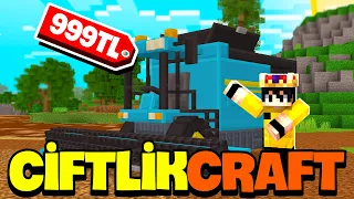 MİLYON DOLARLIK ARABA! | Minecraft PE ÇiftlikCraft | Bölüm 4 | [Çiftçi Simulator]