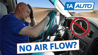 No Air Blowing From Your Ford Van Vents? Diagnose Blower Motors Ford E Series Vans!