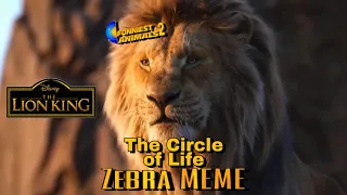 The Circle of Life - The Lion King - MEME  - Martin Zebra #TRYNOTTOLAUGH #ifyoulaughyouloose