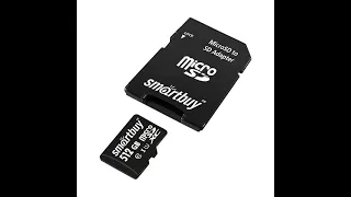 Карта памяти MicroSD Smartbuy — MicroSDHC, MicroSDXC