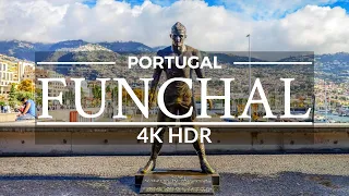 Funchal, Portugal 🇵🇹 in 4K HDR 60FPS by Drone