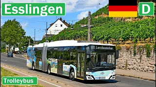 ESSLINGEN TROLLEYBUS /Esslingen am Neckar O-Bus 2023 [4K]