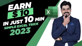 Earned $10 in just 1 Hour using Excel