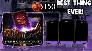Spending 3150 Dragon Crystals | One of the best features designed | Epic Kasket Opening | MK Mobile