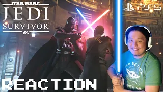 THIS IS BADASS!!! Star Wars Jedi: Survivor DARTH VADER (REACTION)