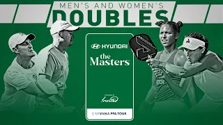 The Hyundai Masters Powered by Invited (Live Stream) - Men’s and Women’s Doubles, Grandstand Court