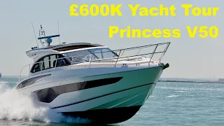 £600K Yacht Tour : Princess V50