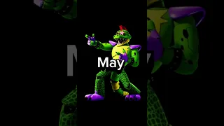 Your Birth Month Your FNAF Character Security Breach Edition Part 1 #fnaf #shorts #subscribe