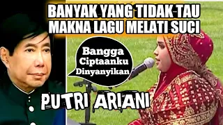 Putri Ariani Menyayikan Lagu MELATI SUCI ciptaan Guruh Sukarno Putra