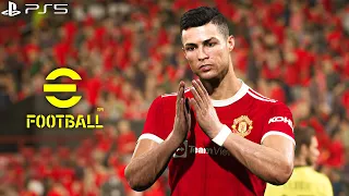 EFootball™ 2022 - Manchester United Vs Arsenal | PS5 Gameplay 4K | Season Update 1.0.0