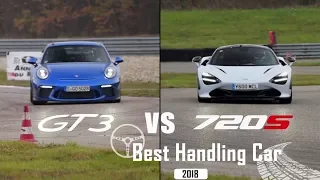 Porsche 911 GT3 vs. McLaren 720S | Best Handling Car 2018 | sport auto