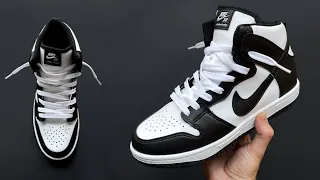 HOW TO LACE NIKE DUNK HIGH LOOSELY (THE BEST WAY)