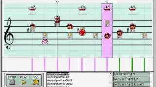 Aerodynamic - Daft Punk - Mario Paint Composer