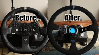 HOW TO CHANGE LOGITECH WHEEL G920 G29 G27