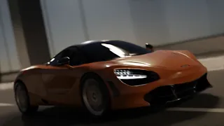 McLaren car animation blender