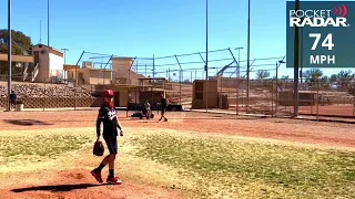 12 years old…76 MPH In Live At Bats