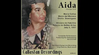 Callasfan Recordings: Maria Callas - Aida 1951 - A comparison