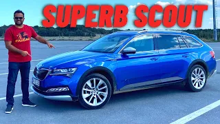 Yeni Skoda Superb Combi Scout Test Sürüşü