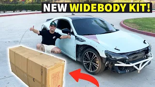 NEW Widebody Kit For My Supercharged FRS… (FRS REBUILD!)