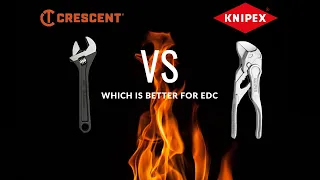 Knipex Pliers Wrench XS Vs. 4" Crescent Wrench! + Some Uses You May Not Know About!