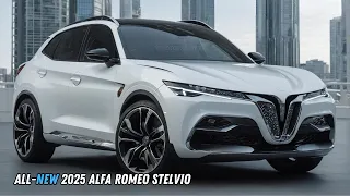 UPCOMING! New 2025 Alfa Romeo Stelvio Hybrid - FIRST LOOK