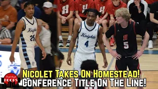 Nicolet vs Homestead Goes Down To The Wire For Conference Championship!