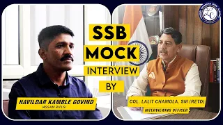 Conquer Your SSB Interview: Learn from India's Best with Col. Lalit Chomla Sir, SM (Retd.)